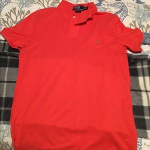 Red polo by Ralph Lauren